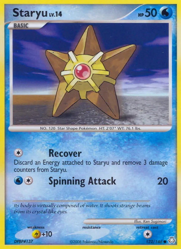 Staryu card image