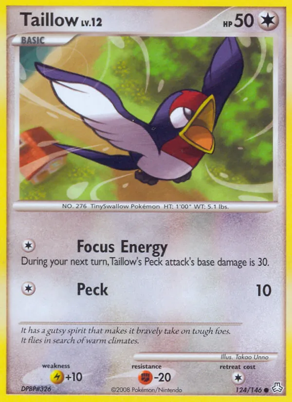 Taillow card image