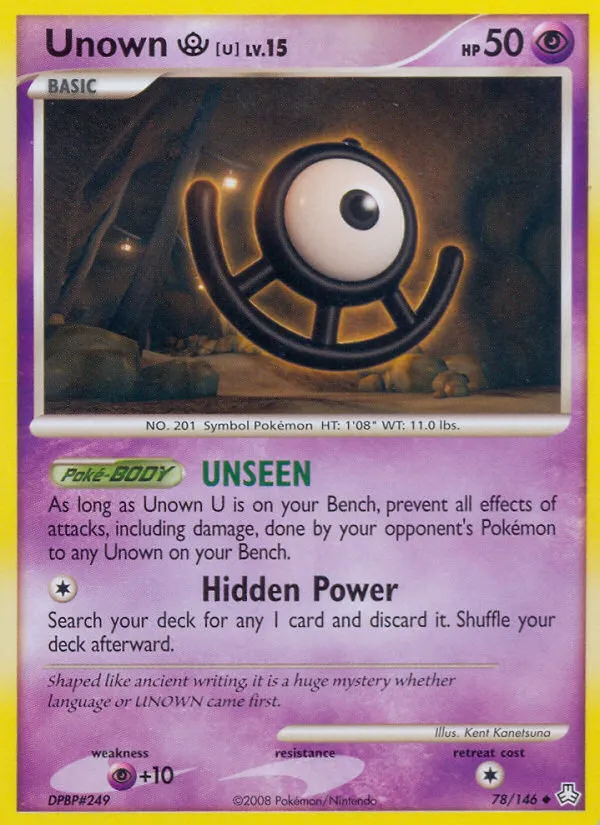 Unown [U] card image