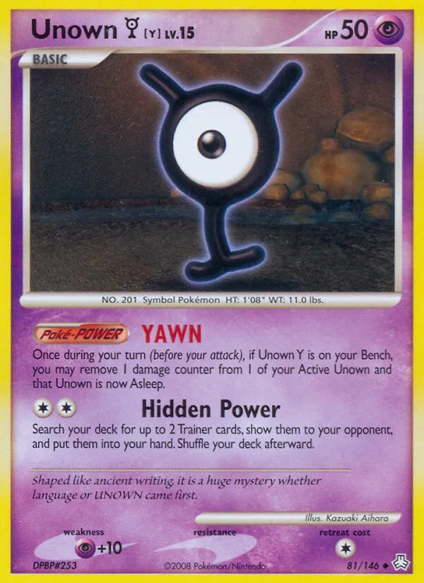 Unown [Y] card image