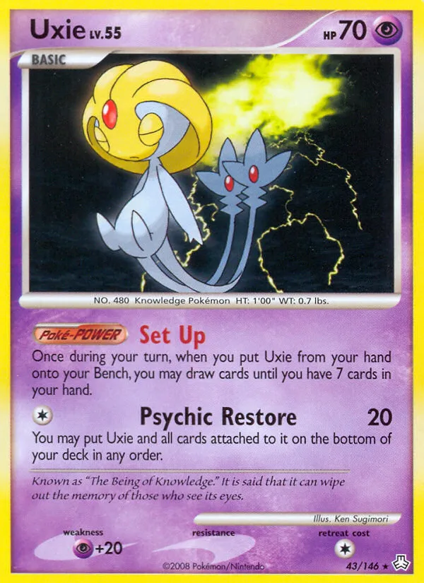 Uxie card image