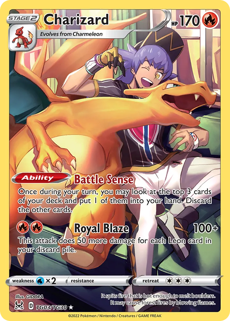 Charizard #TG03 card image