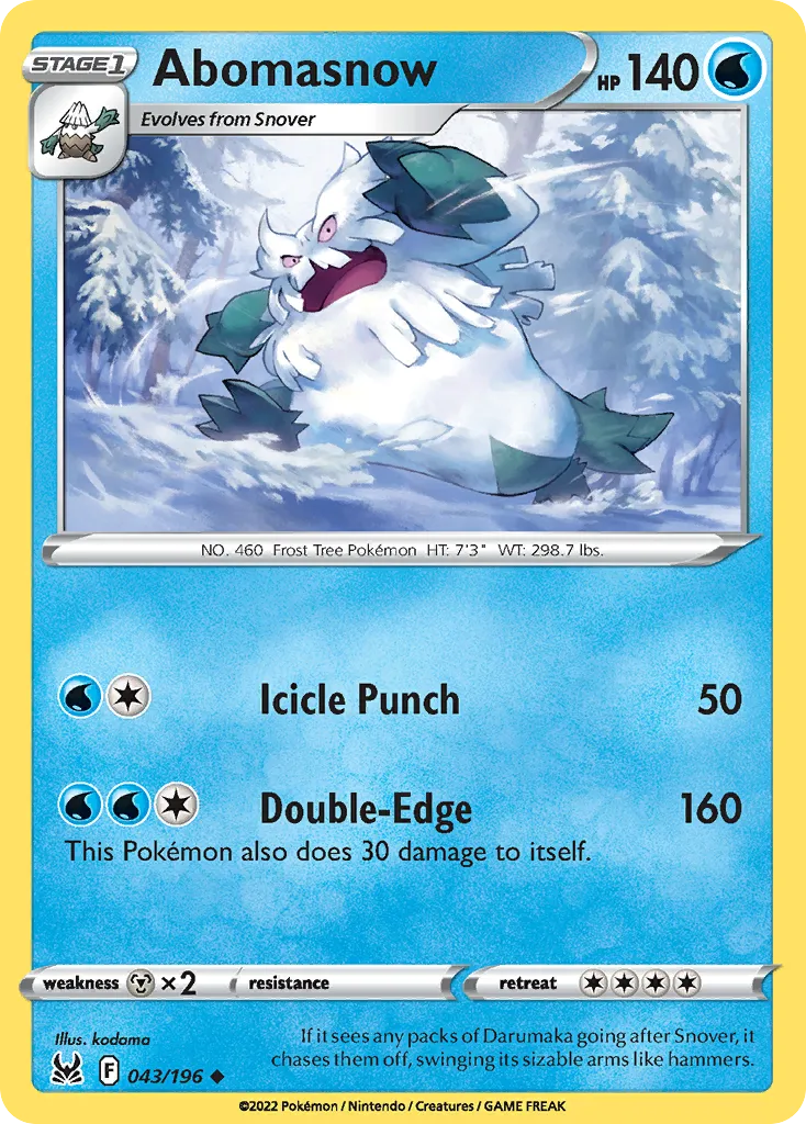 Abomasnow card image