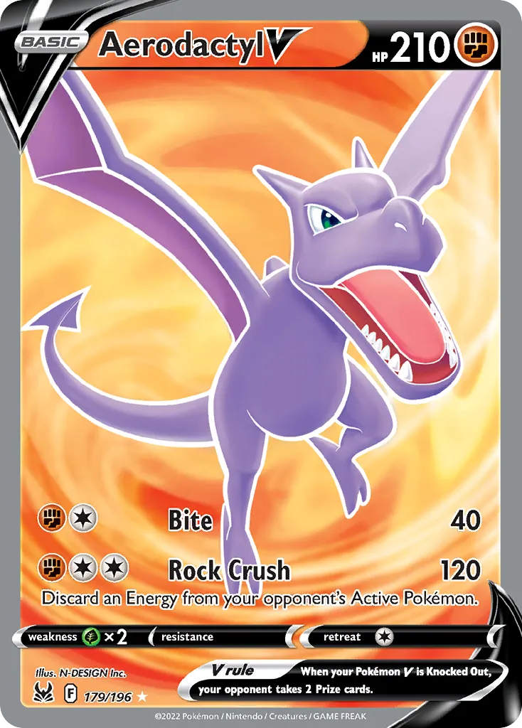 Aerodactyl V card image