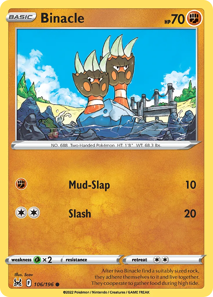 Binacle card image