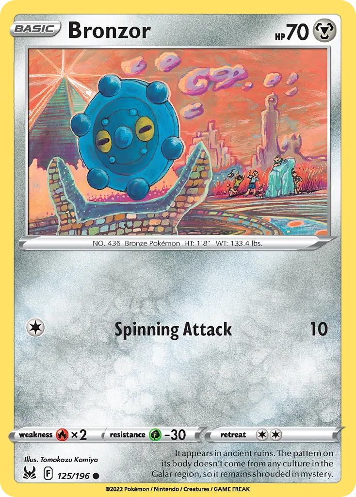 Bronzor card image