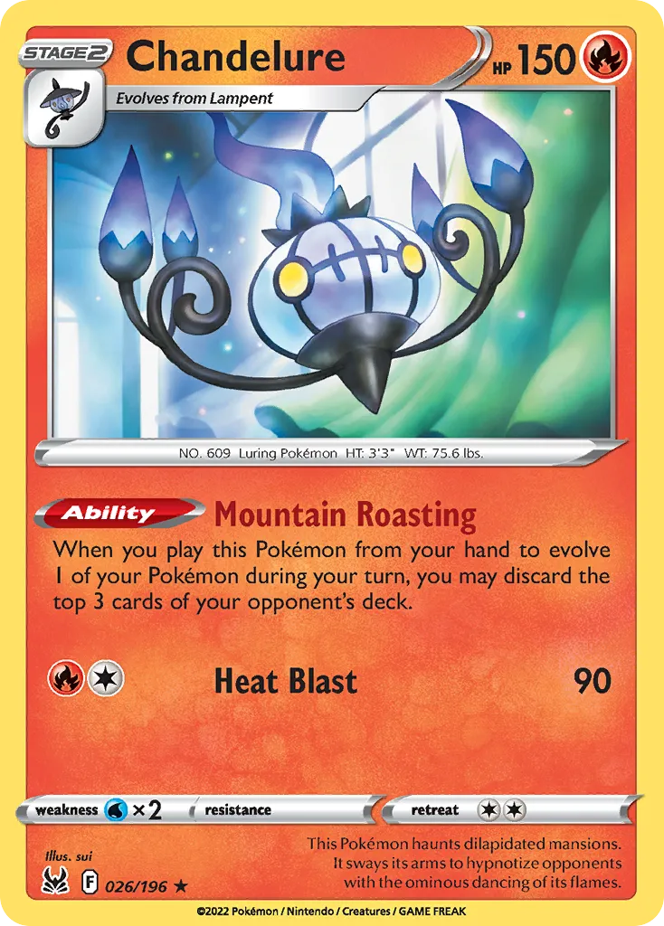 Chandelure card image