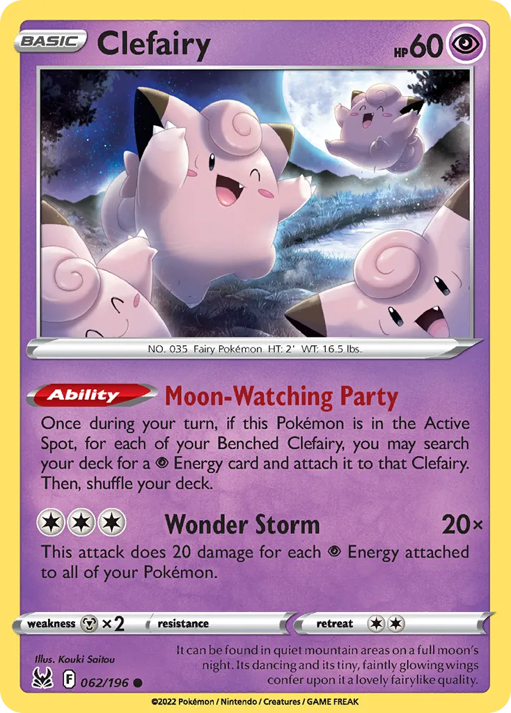 Clefairy card image