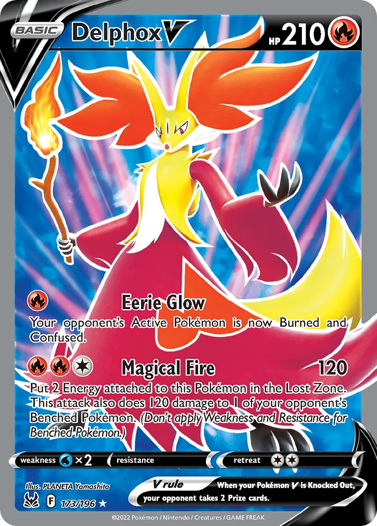 Delphox V card image