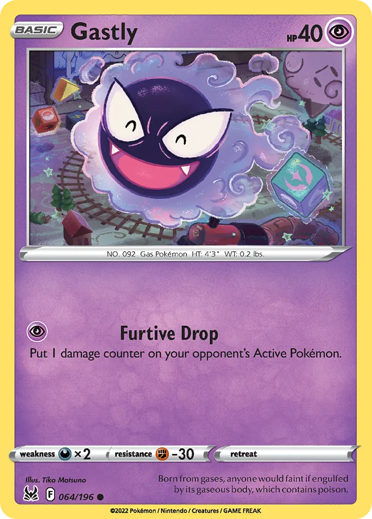 Gastly card image