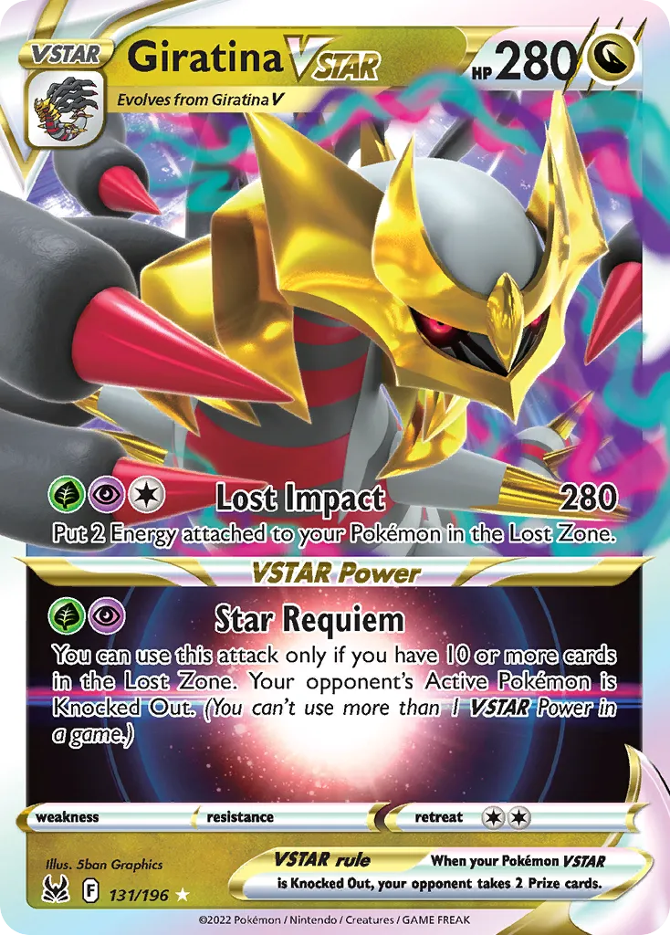 Giratina VSTAR card image