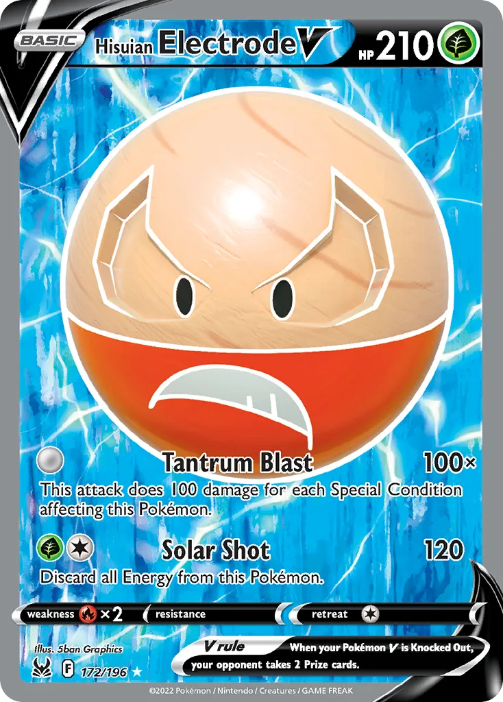 Hisuian Electrode V card image