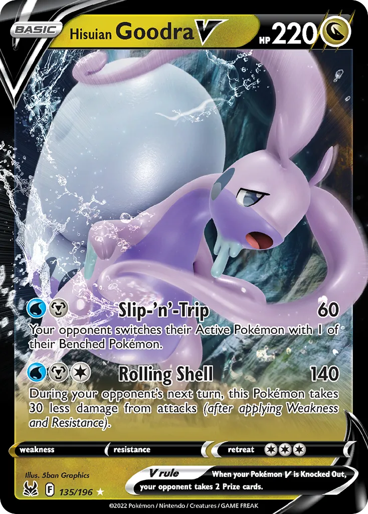 Hisuian Goodra V card image