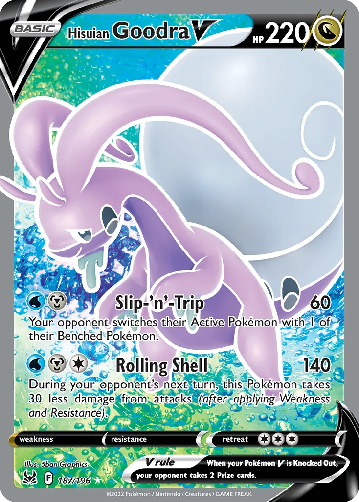 Hisuian Goodra V card image