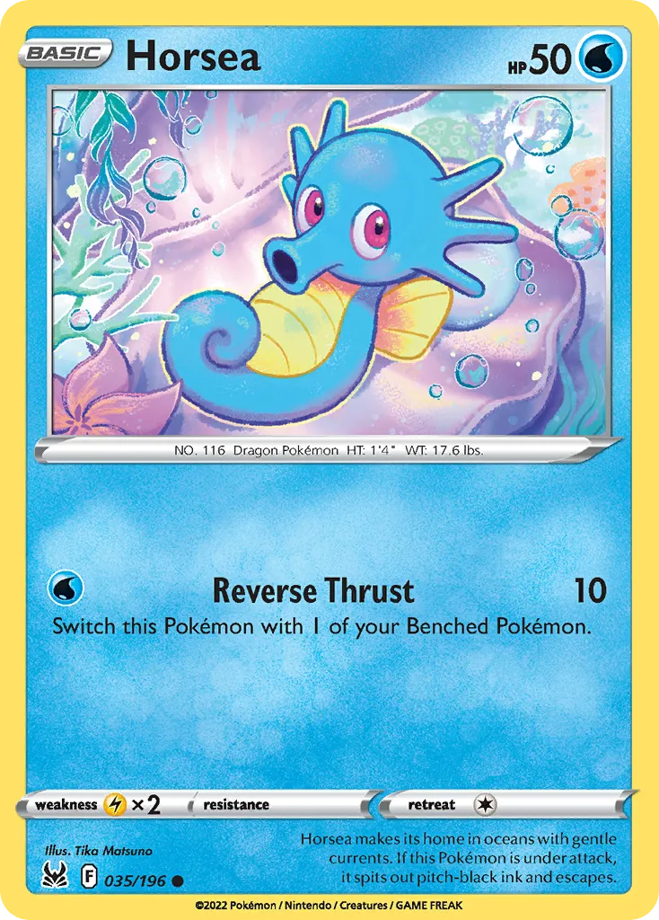 Horsea card image