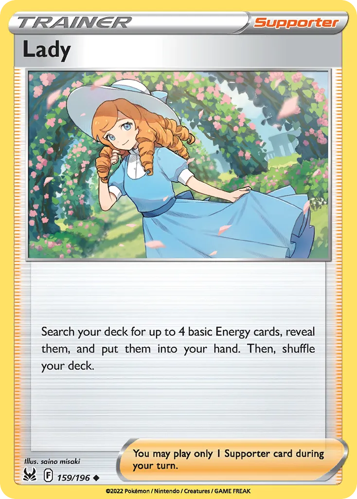 Lady card image