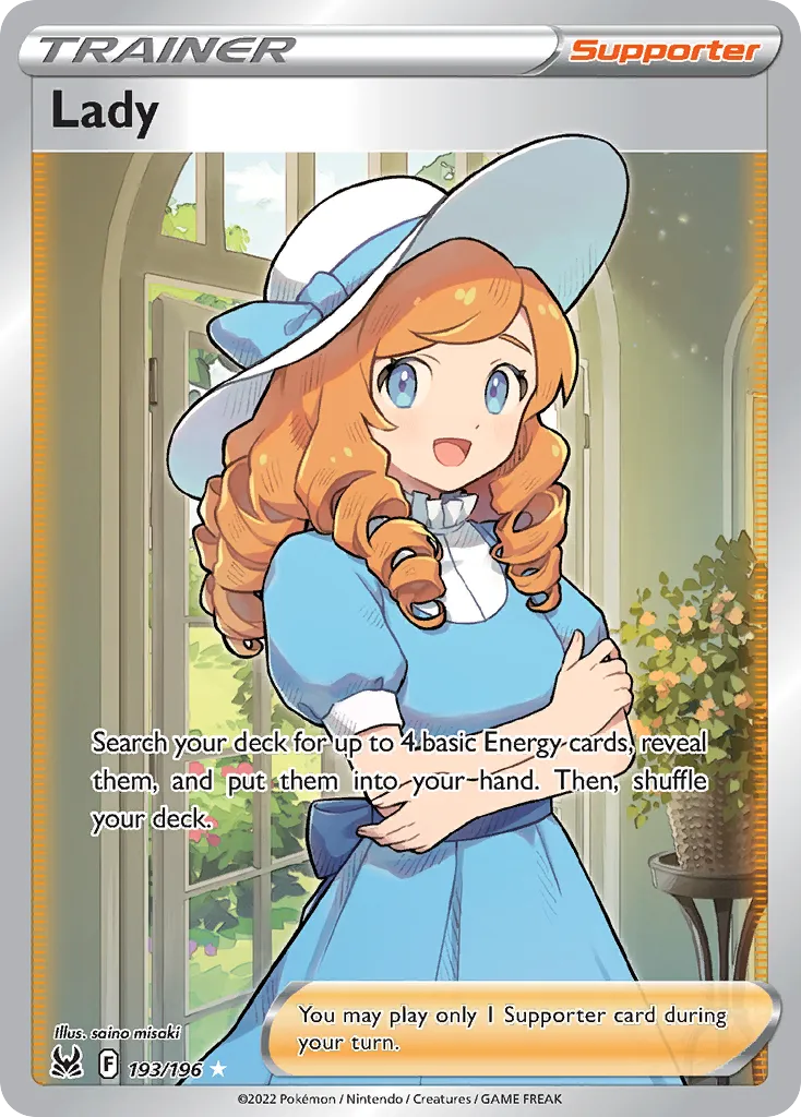 Lady card image