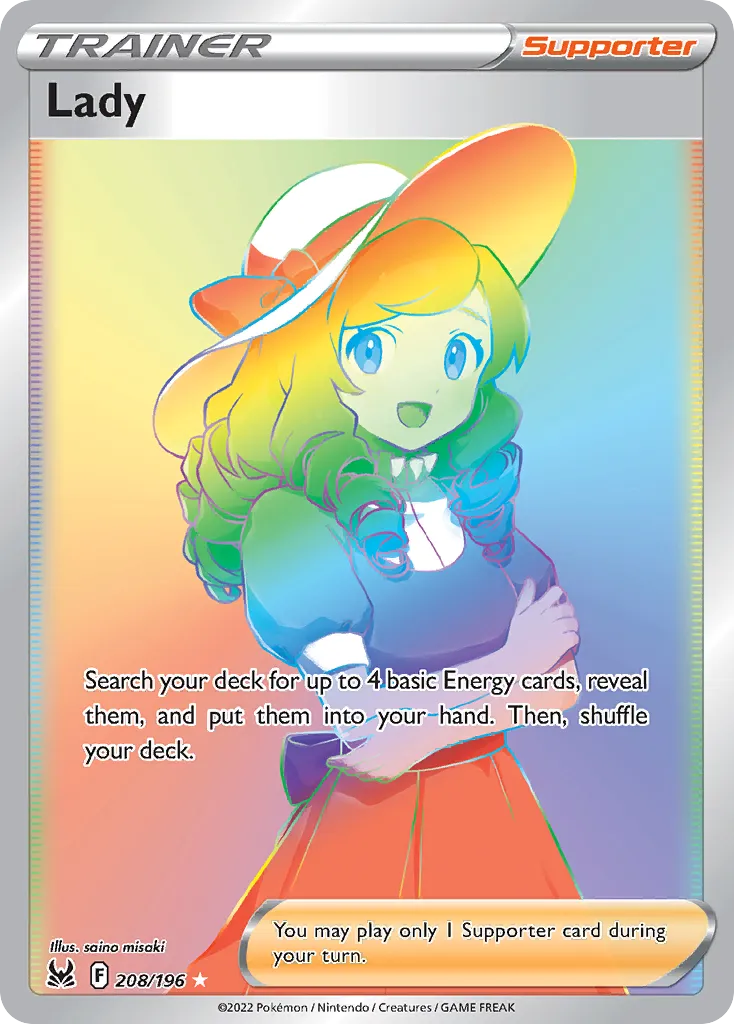 Lady card image