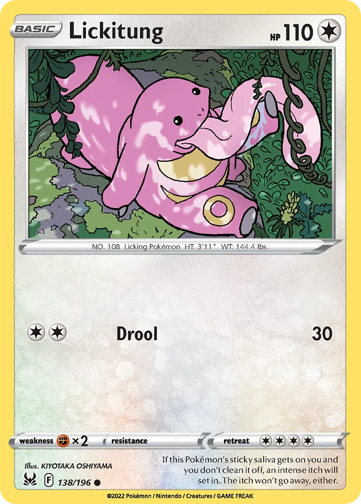 Lickitung card image