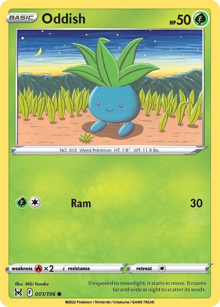 Oddish card image