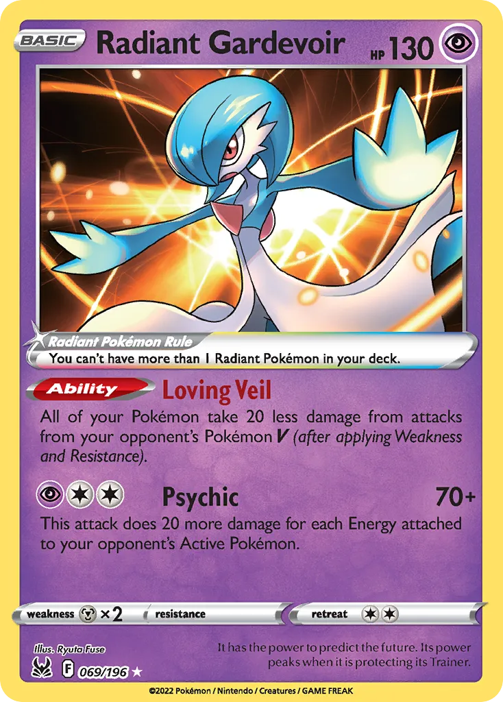 Radiant Gardevoir card image