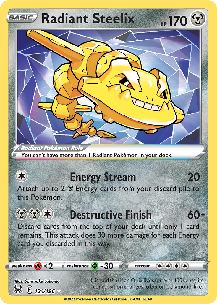 Radiant Steelix card image