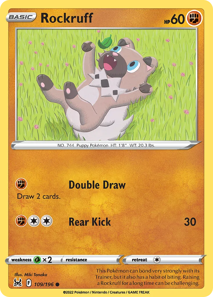 Rockruff card image