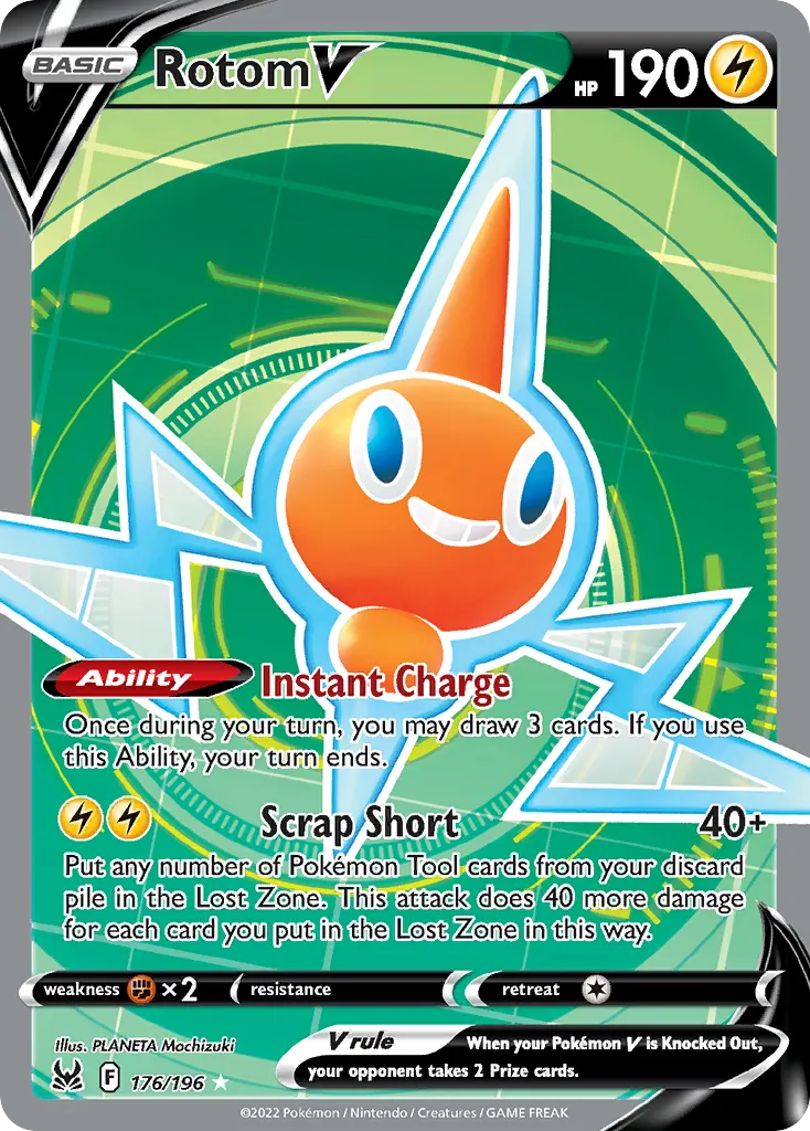 Rotom V card image