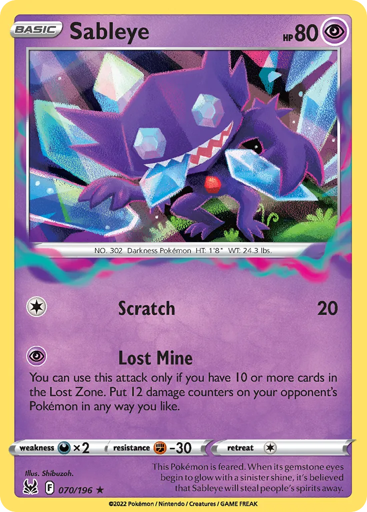 Sableye card image
