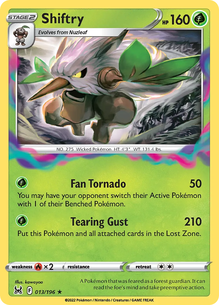 Shiftry card image