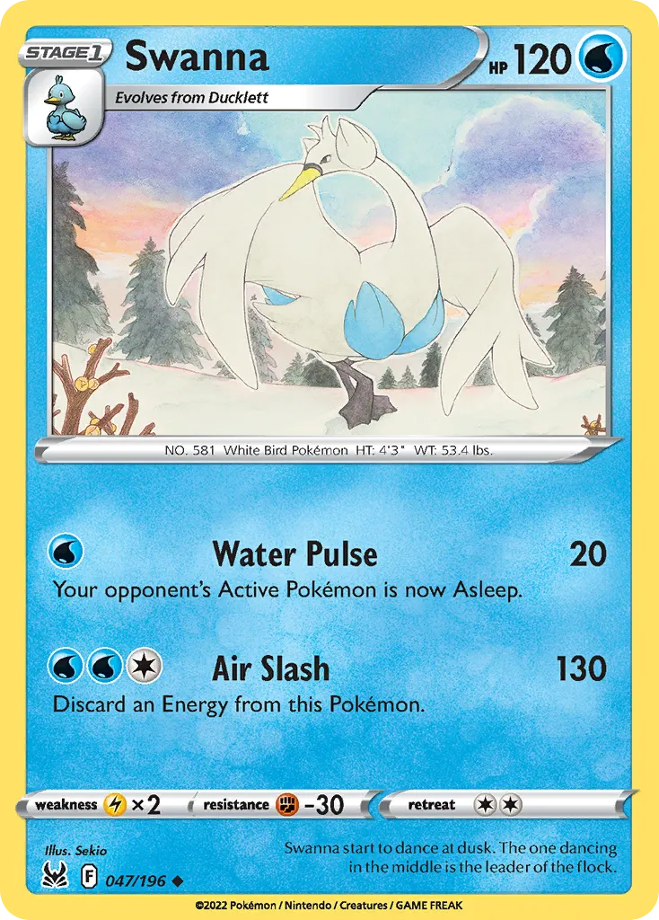 Swanna card image