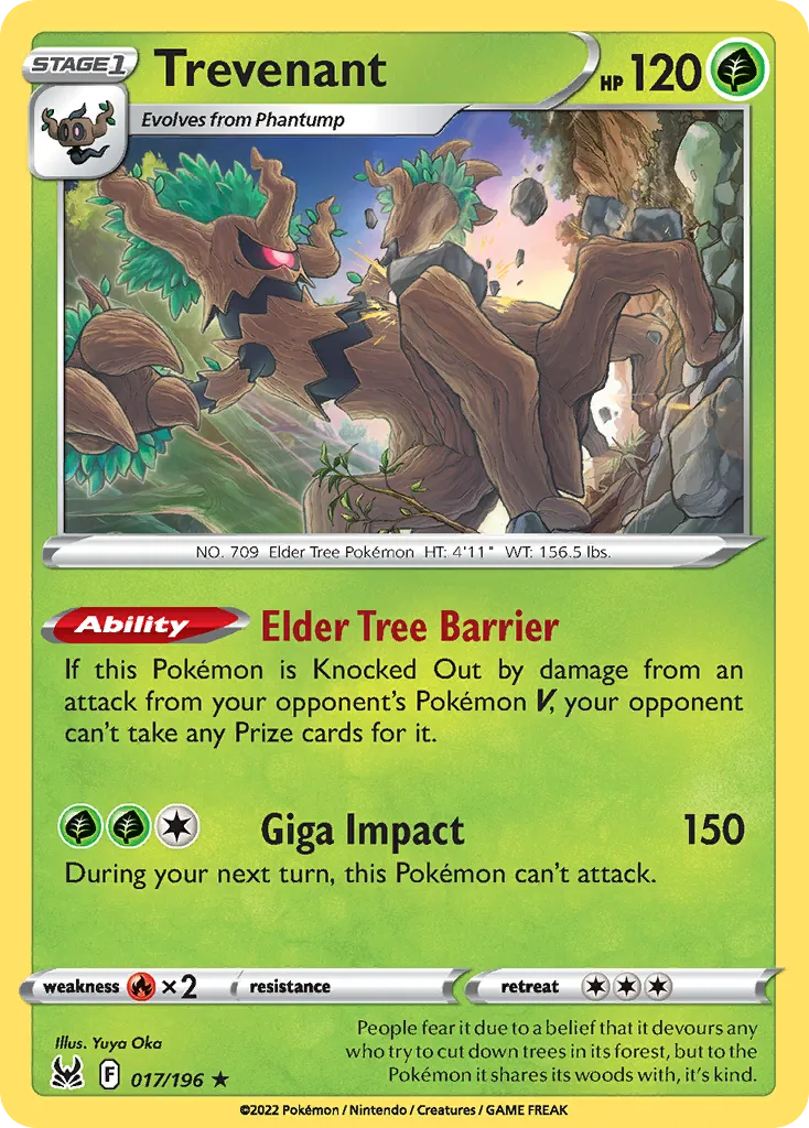 Trevenant card image