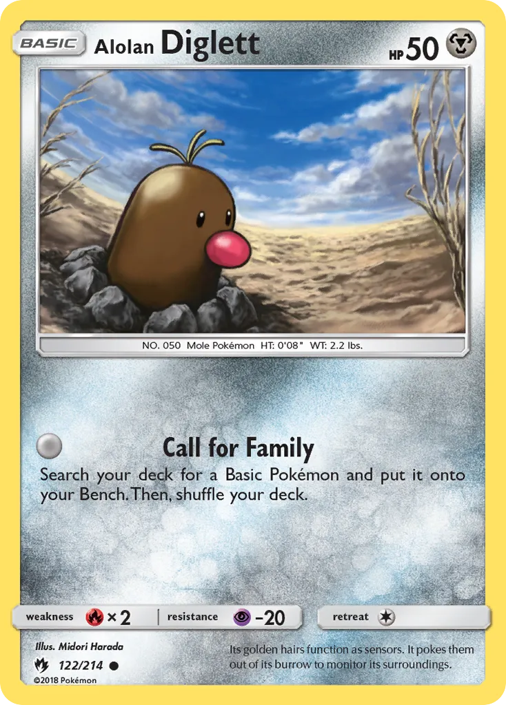 Alolan Diglett card image