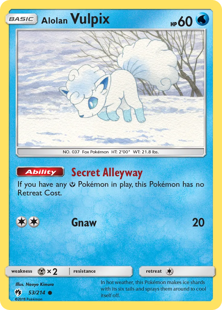 Alolan Vulpix card image