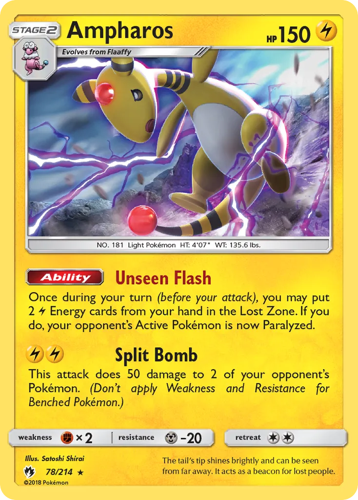 Ampharos card image