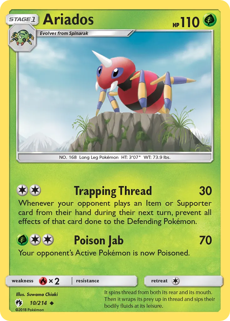 Ariados card image