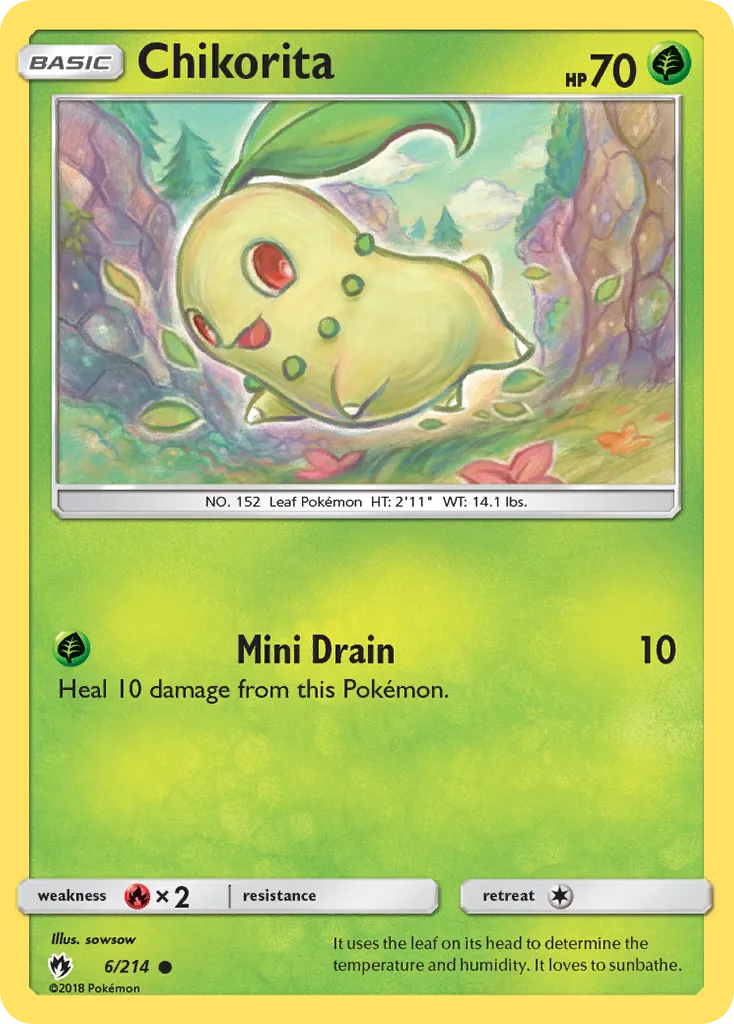 Chikorita card image
