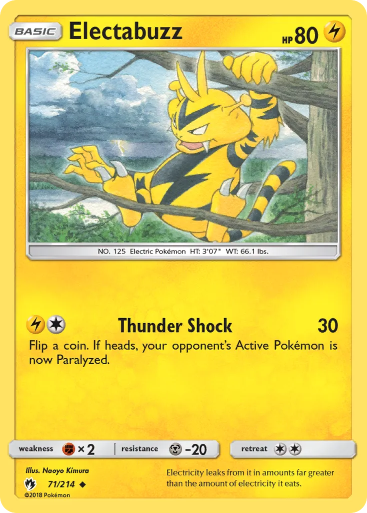 Electabuzz card image