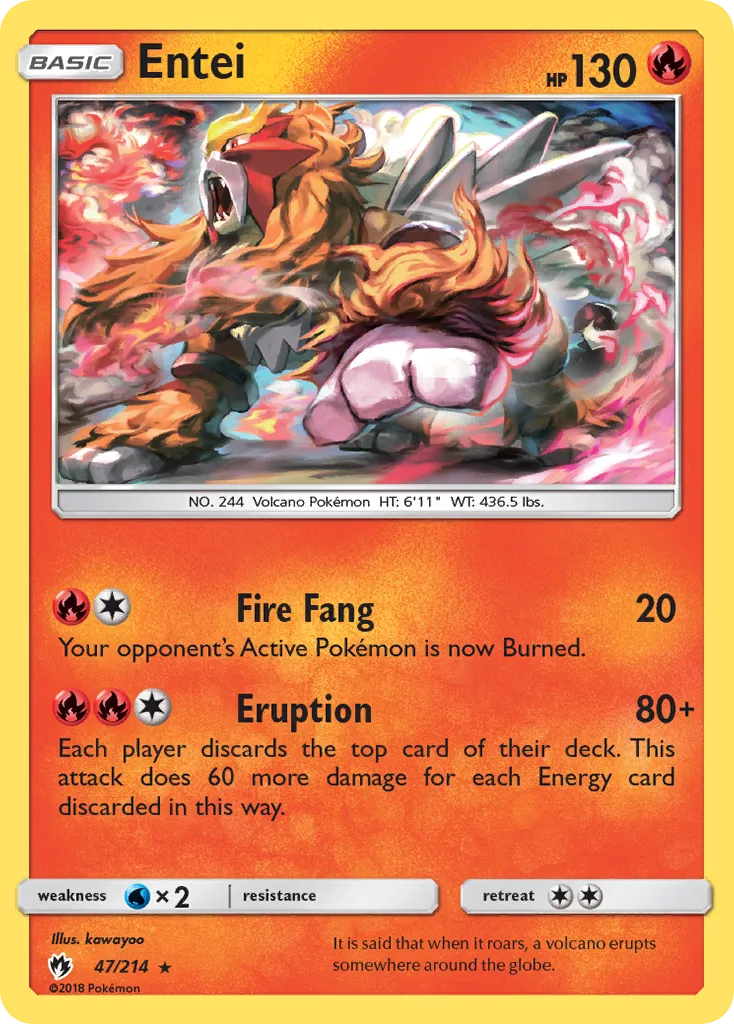 Entei card image