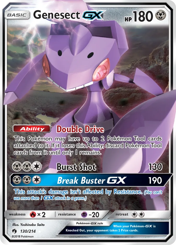 Genesect-GX card image