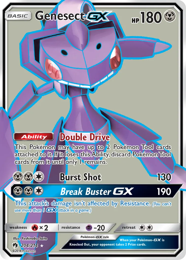 Genesect-GX card image