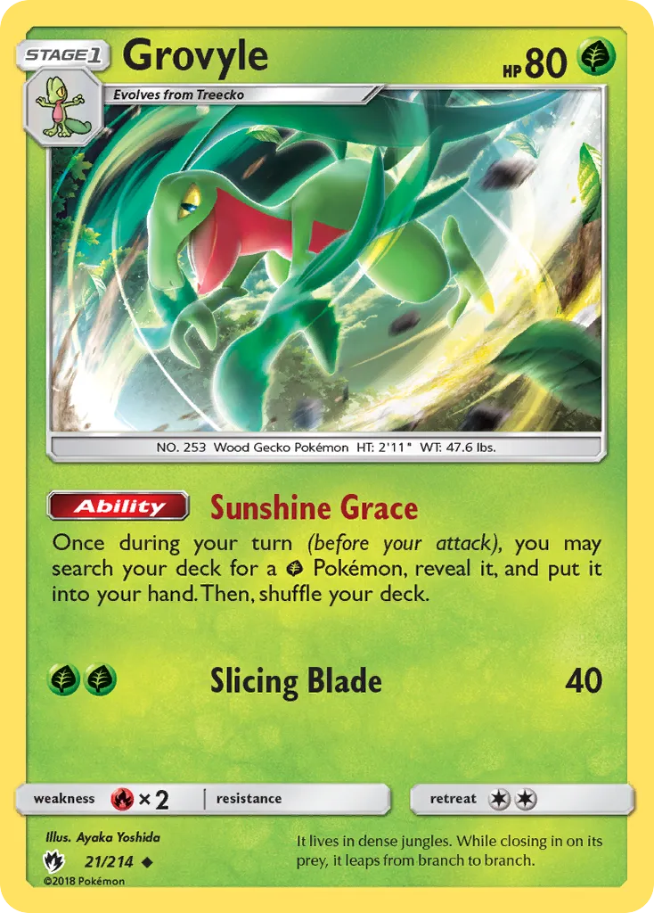Grovyle card image