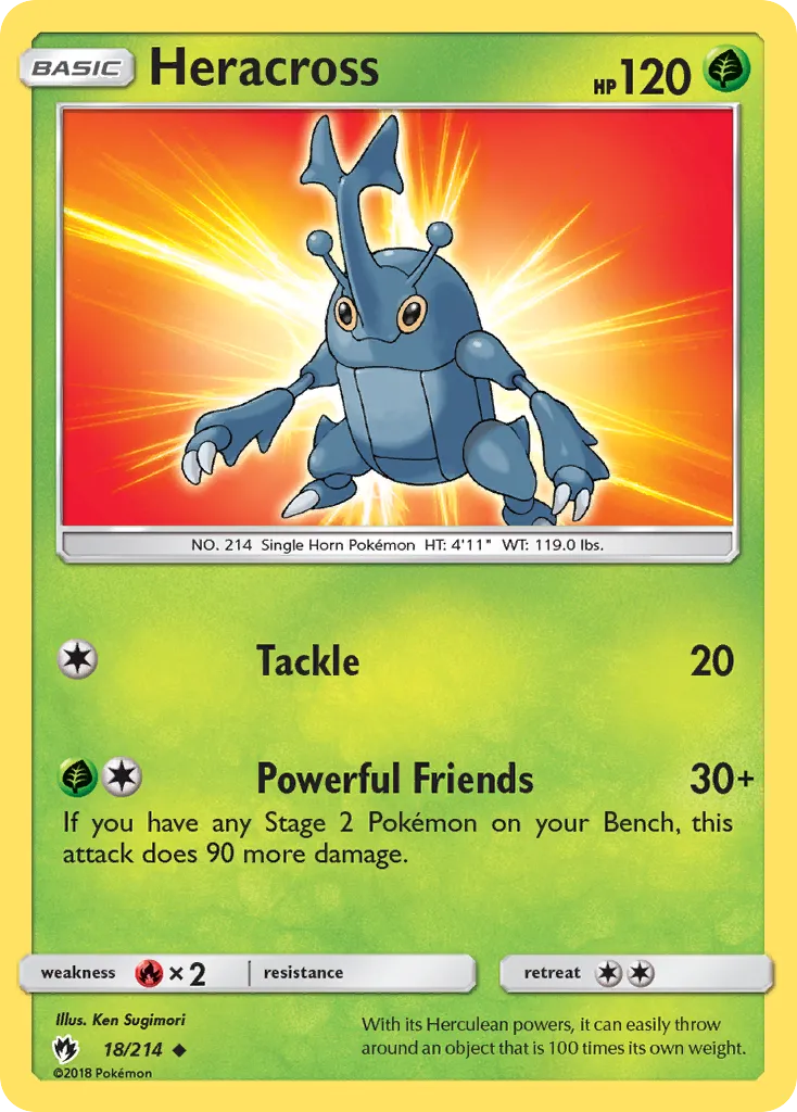 Heracross card image