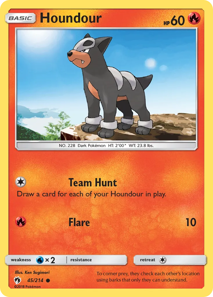 Houndour card image