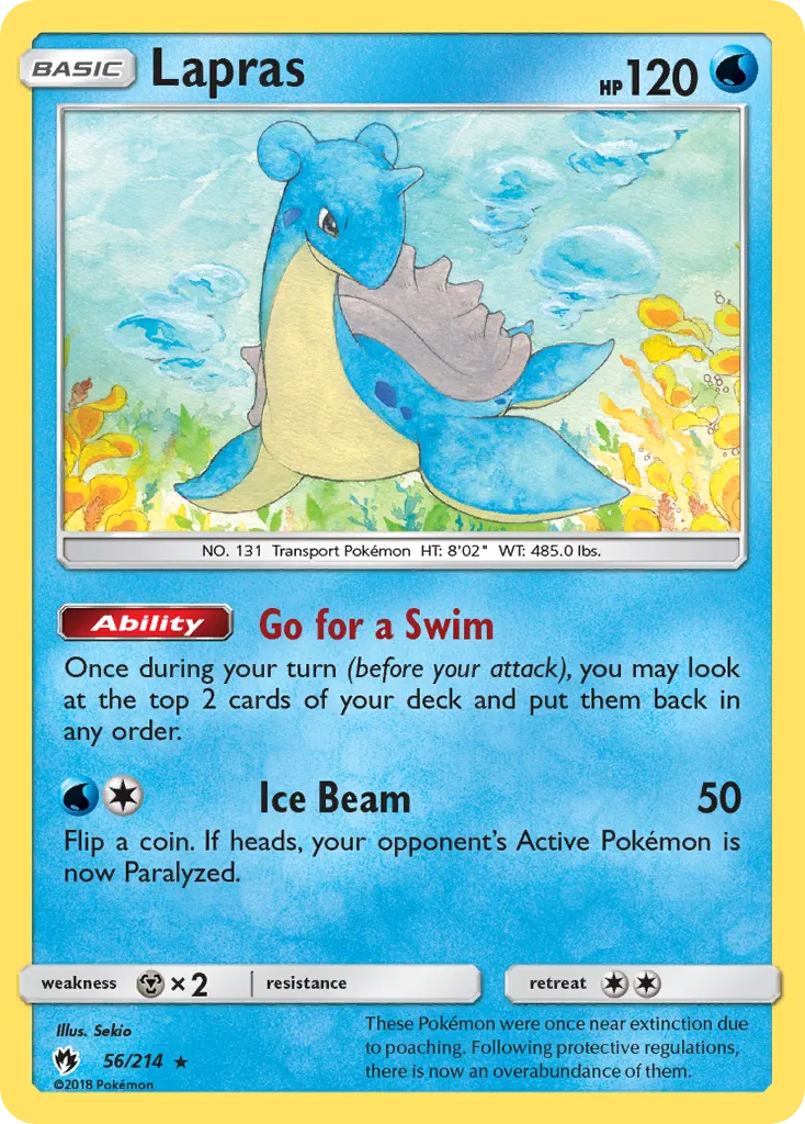 Lapras card image