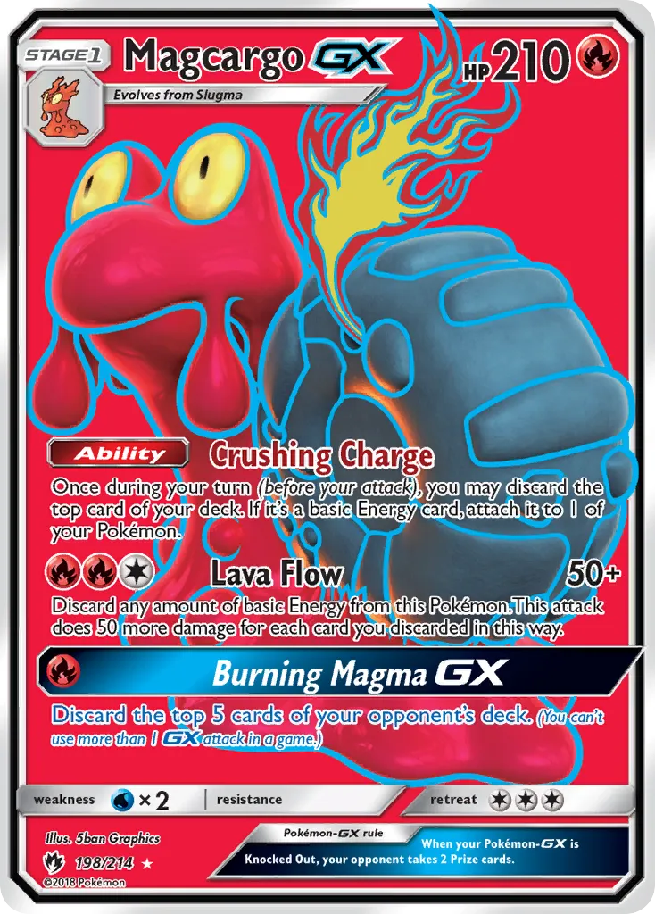 Magcargo-GX card image