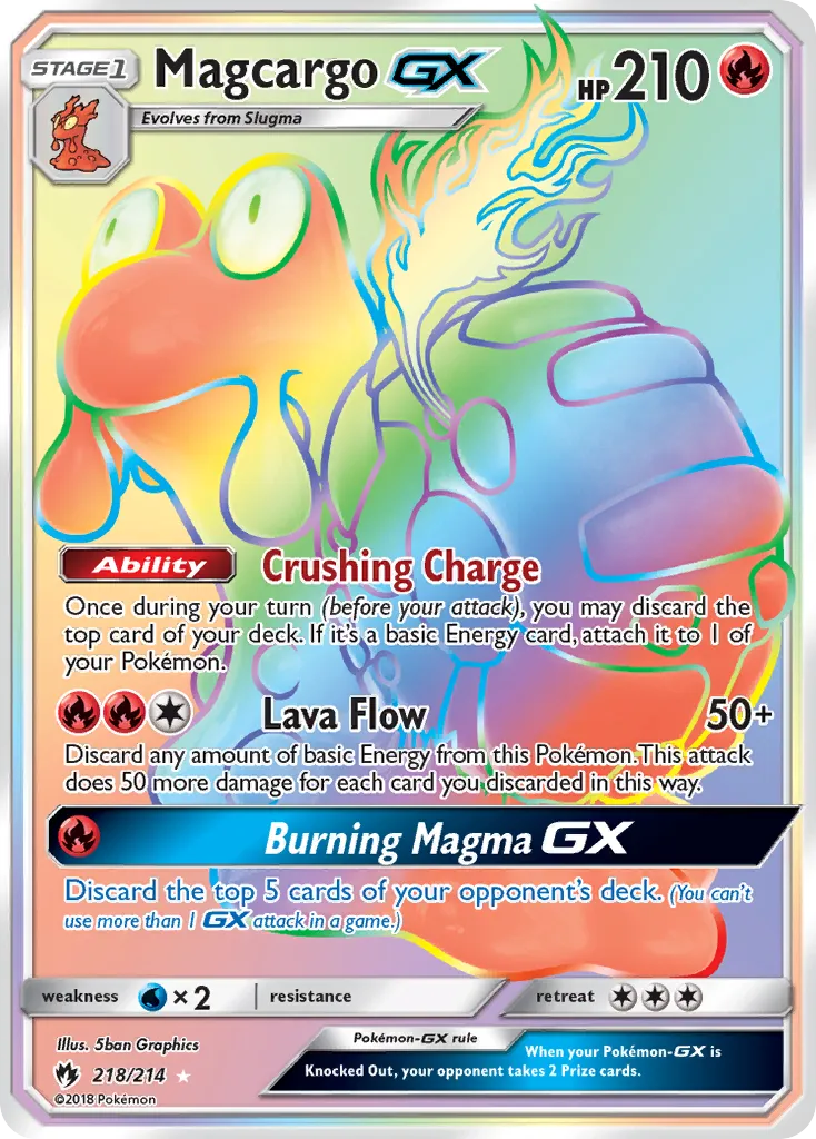 Magcargo-GX card image