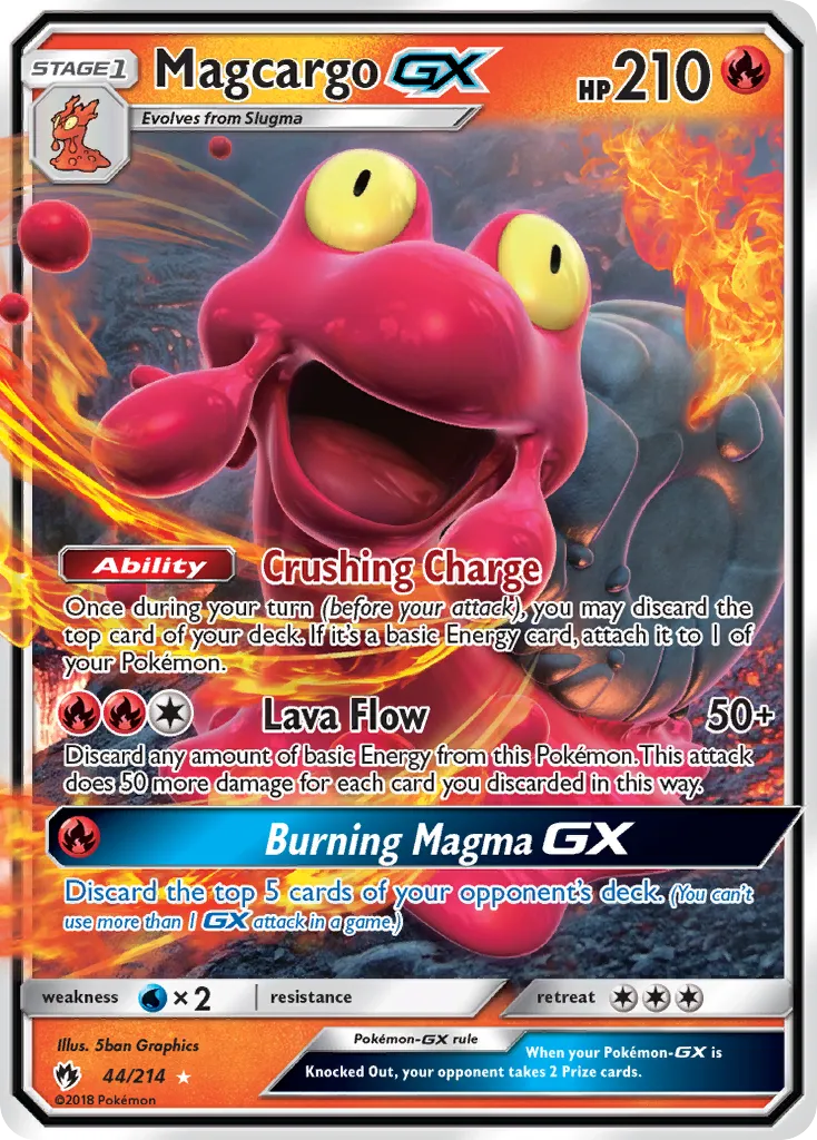 Magcargo-GX card image
