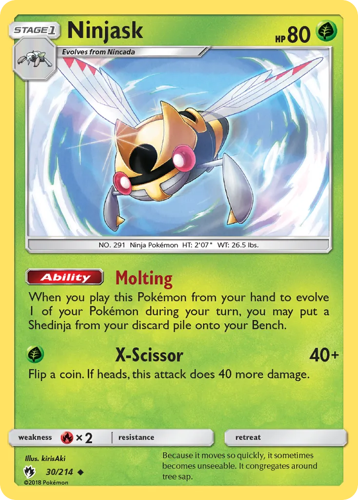 Ninjask card image