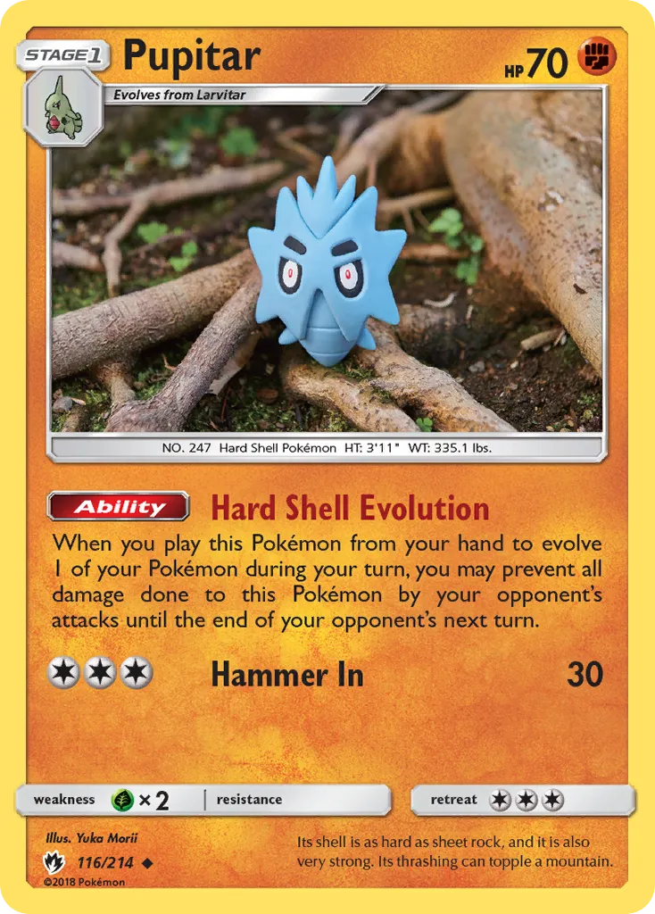 Pupitar card image
